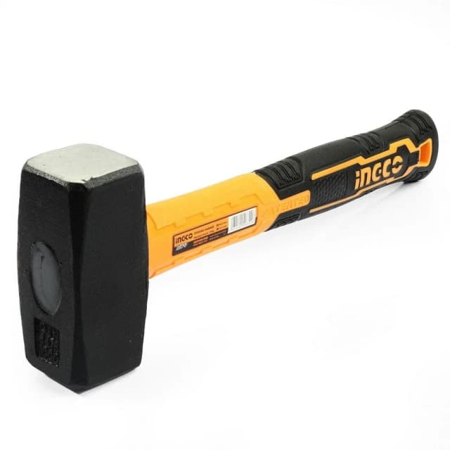 Ingco Stoning Hammer with Fiberglass Handle – 1000g, 1500g & 2000g
