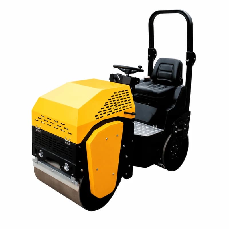 NRG 1000KG Diesel Double Ride-On Drum Roller 13HP