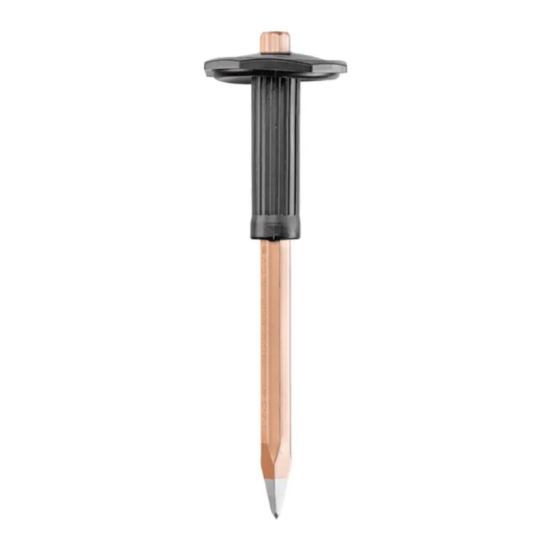 Pointed Chisel With Hand Protection