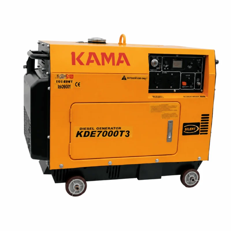 Kama 5.0 KVA Three Phase Diesel Generator with Digital Board