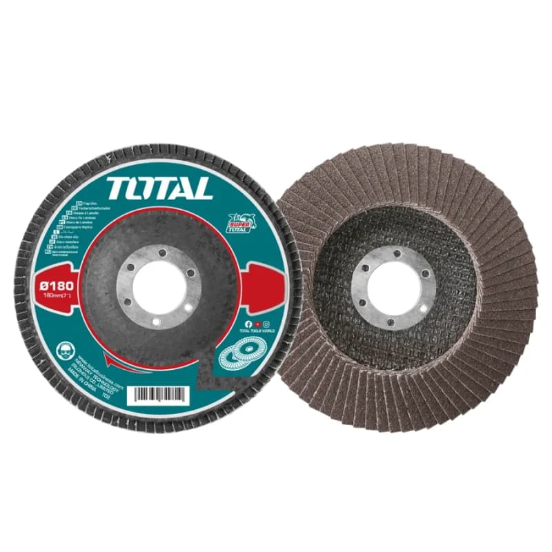 Total Flap Disc 180mm x 22.2mm x 120,P80