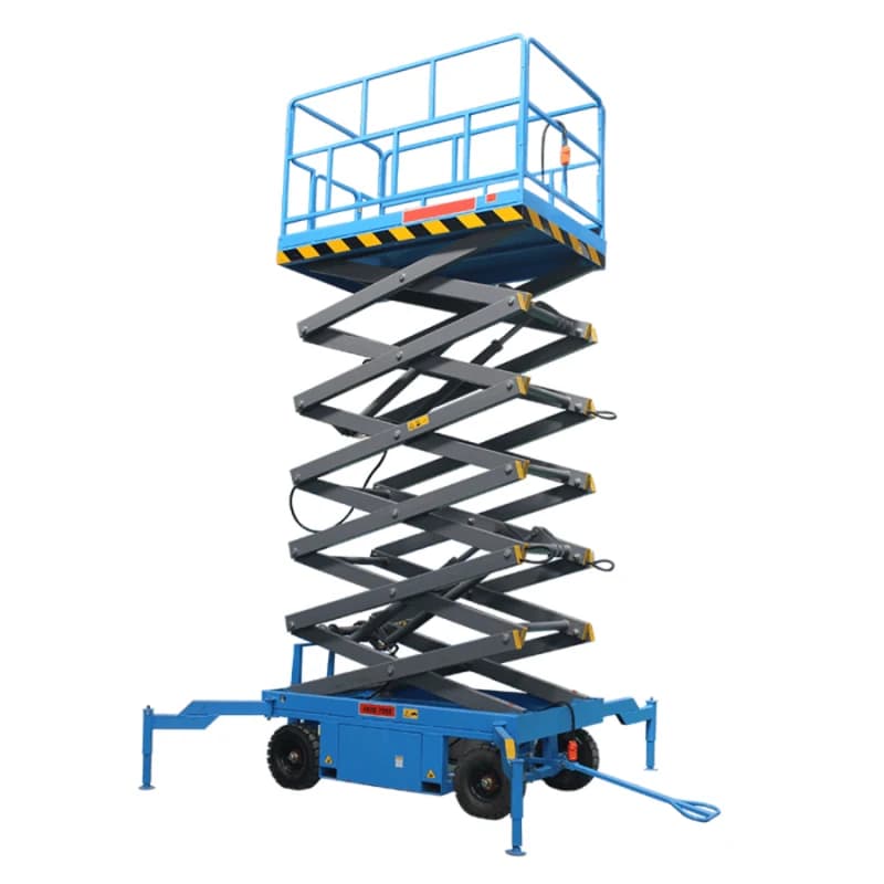 NRG 14m Heavy-Duty Hydraulic Scissor Lift 500KG