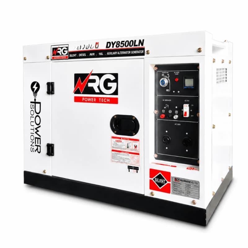NRG 5.5KW Silent Diesel Generator with Electric Start 12HP