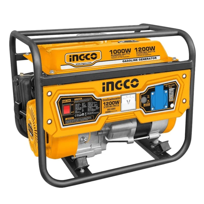 Ingco 1.2 kW Gasoline Generator with 5.5L Fuel Tank