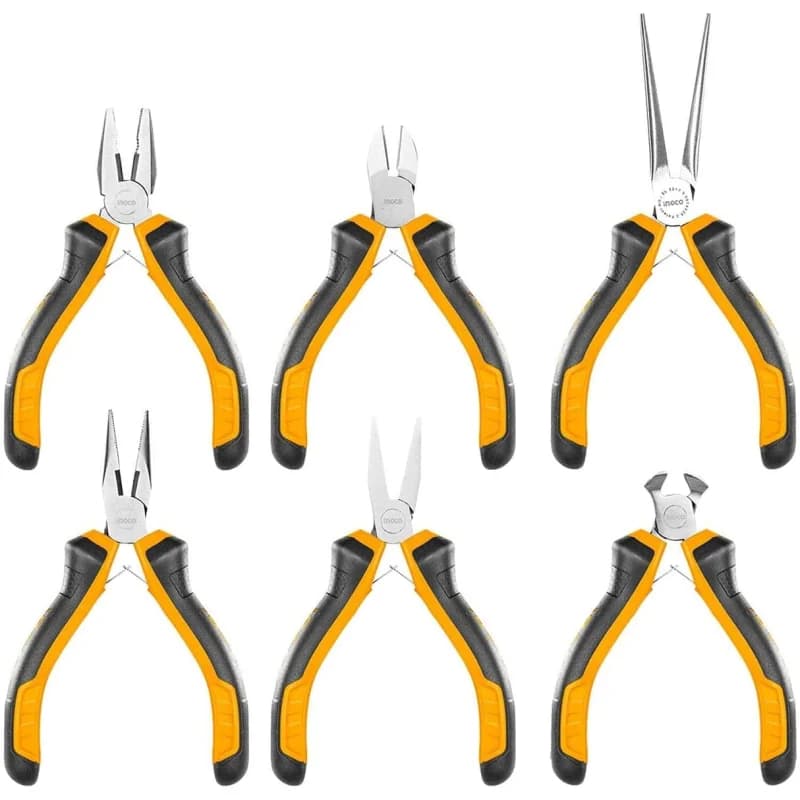 Ingco 6-Piece Mini Plier Set