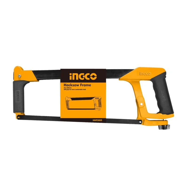 Ingco 12" Industrial Adjustable Frame with Soft Grip Hacksaw