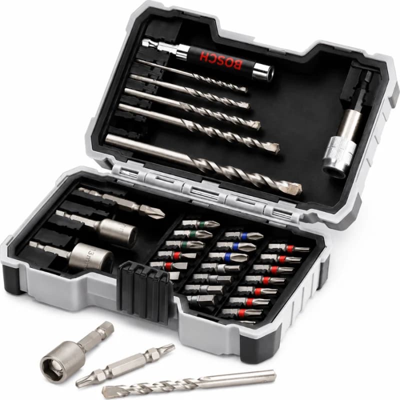 Bosch 35 Pieces Concrete Drill & Screwdriver Bit Set CYL-3