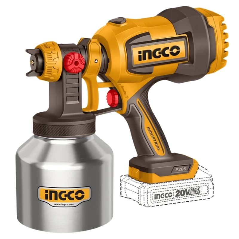 Ingco 20V Cordless Spray Gun