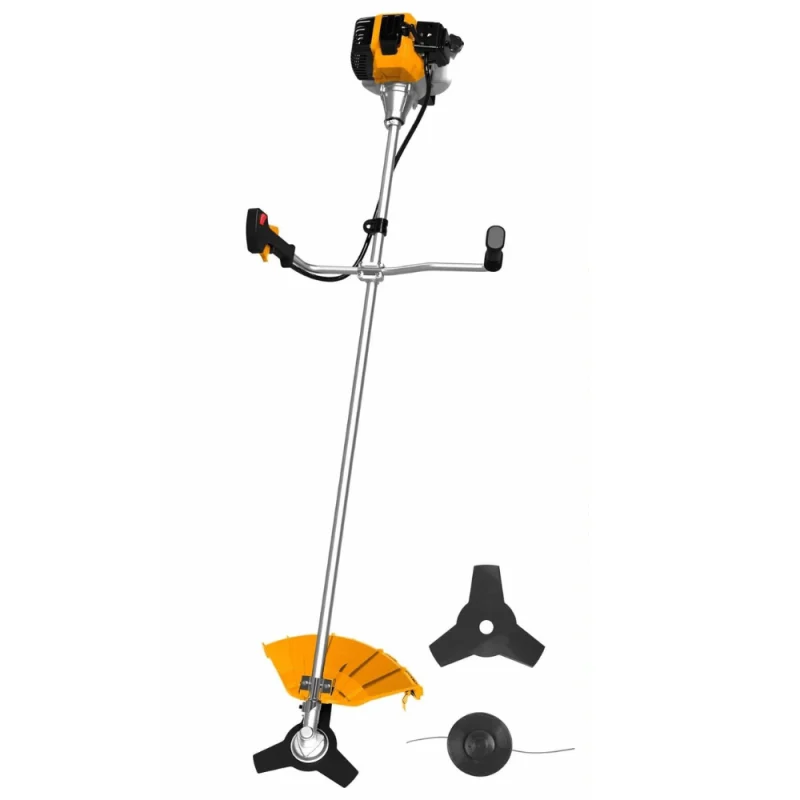 Ingco Gasoline Grass Trimmer & Bush Cutter 43cc with 255mm Blade
