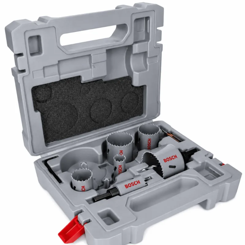 Bosch 10 Pieces Bi-Metal Hole Saw Set 22–64mm