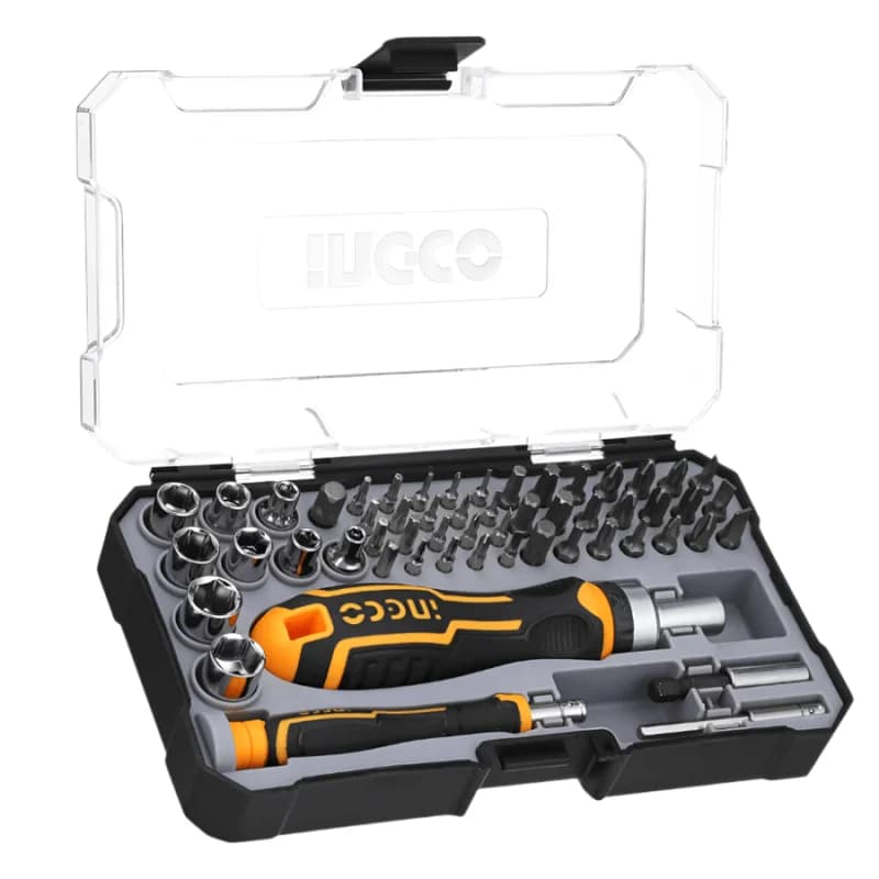 Ingco 55 Pieces Screwdriver Bits Set S2