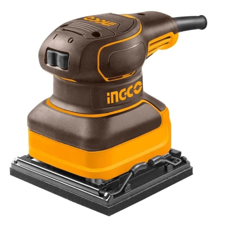 Ingco 240W Corded Palm Sander with 5 Sandpapers