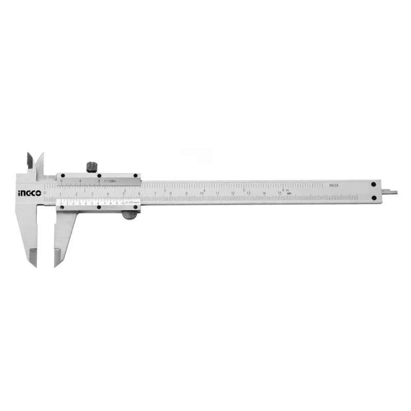 Ingco Vernier Caliper 0-200mm with 0.01mm Precision