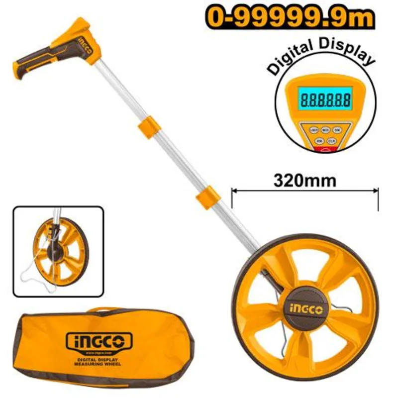Digital display measuring wheel
